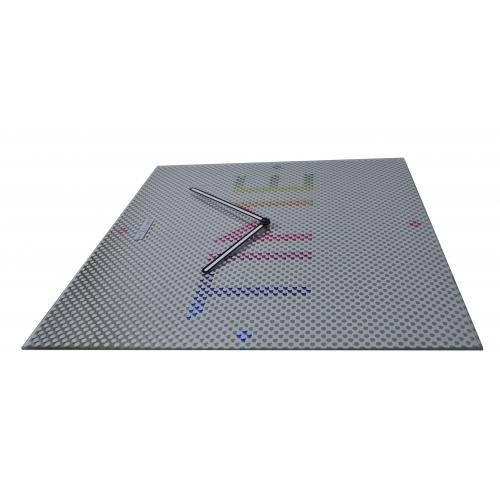 Nextime Nextime Klok 8165 Mistery Time, 43x43 cm, mur, métal