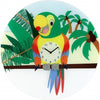 Nextime Nextime Klok 8168 Lorre, Ø43 cm, mur, multicolore