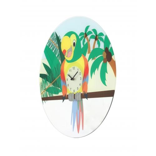 Nextime Nextime Klok 8168 Lorre, Ø43 cm, mur, multicolore