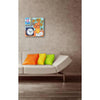 Nextime Nextime Klok 8170 Go Van Go, 43x43 cm, mur, multicolore