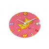 Nextime Nextime Klok 8810 Tickle mon ventre, Ø30 cm, mur, multicolore rose