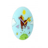 Nextime Nextime Klok 8812 Jump for Joy, Ø30 cm, mur, multicolore bleu