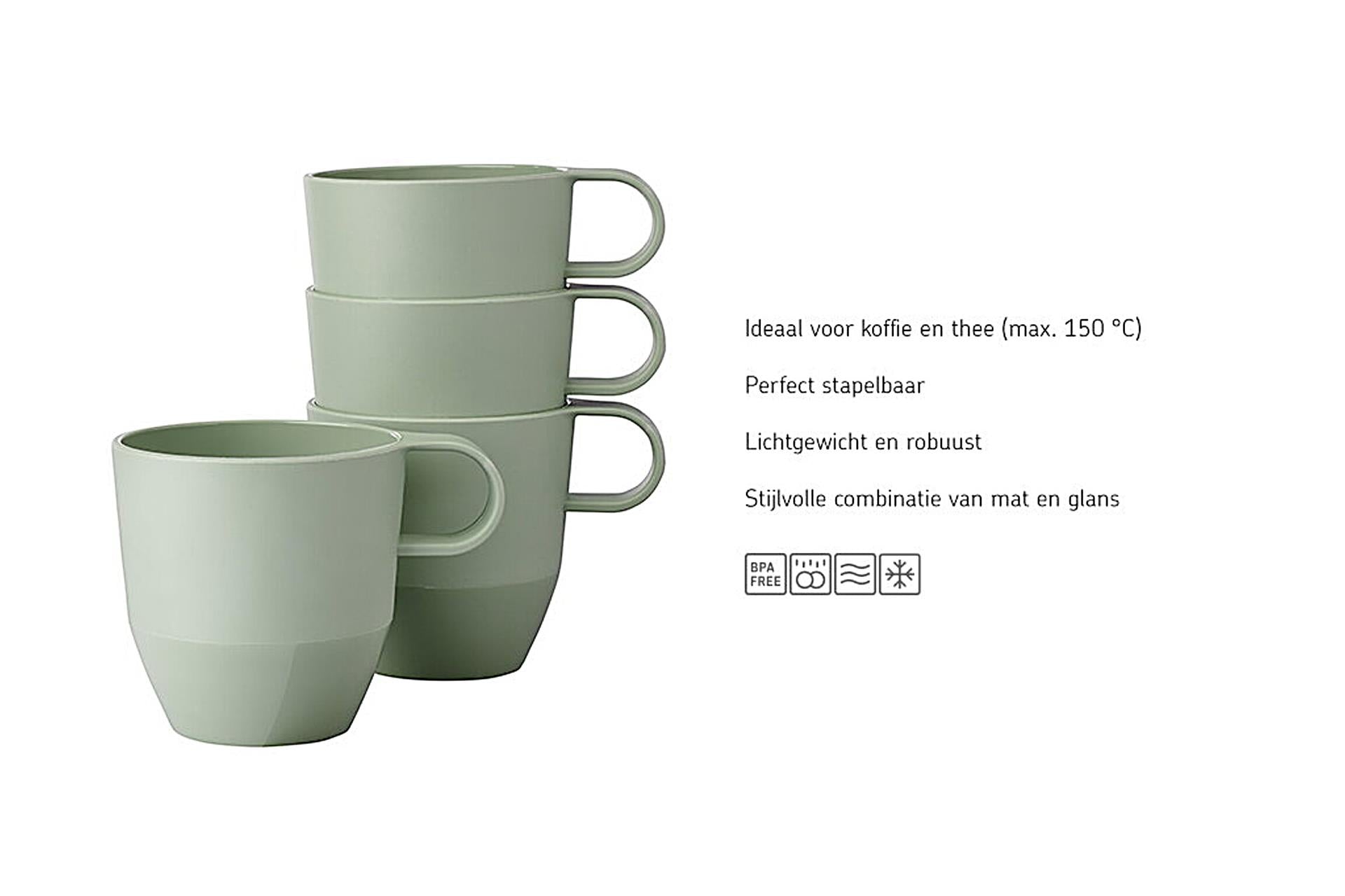Mug Mepal silueta 300ml - mauve vif