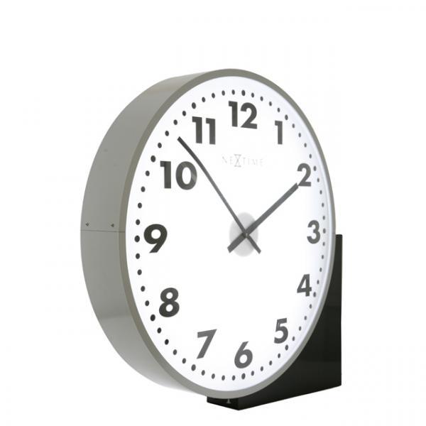 Nextime Nextime Klok 2509, Ø90 cm, extérieur, arabe romain, double face