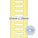 Etiquettes transfert thermique herma 4047 blanc 5000 étiquettes