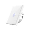 WOX WOX R7063 Cutter d'éclairage mural, WiFi 2,4 GHz, Schuko, <= 800W, 10-30m, blanc