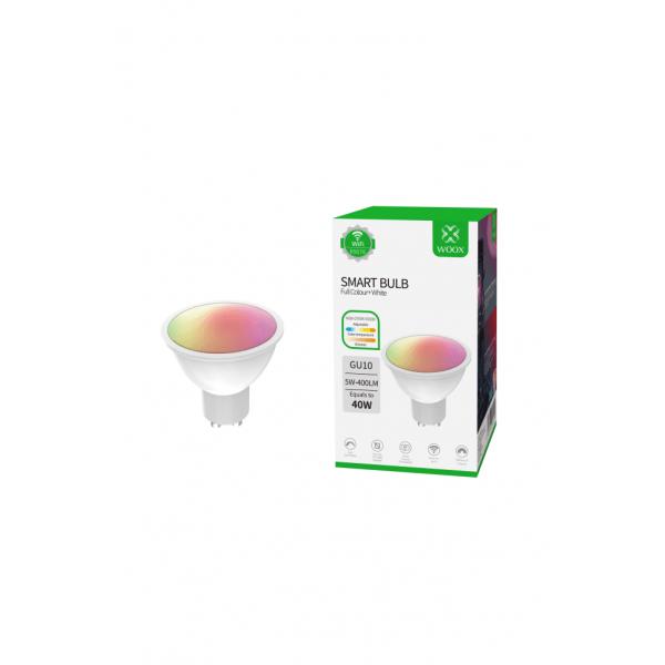 WOX WOX R9076 RVB Spot, WiFi, GU10, CCT, Google Assistant Amazon Alexa