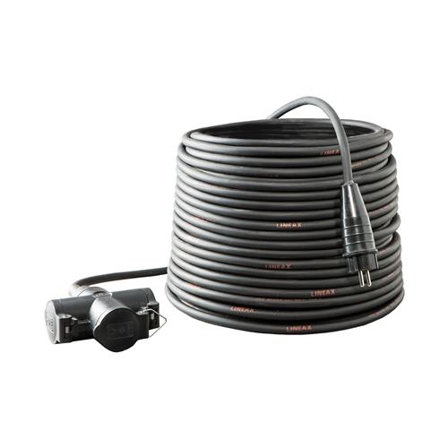 Rallonge 10mtr 3g2.5 230v+boîtier 3vd