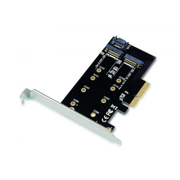 Concepttronic Concepttronic Emrick05b M.2 NVME SSD Adaptateur, PCIe 3.0, M.2, passive, Chine, 32 Gbit S