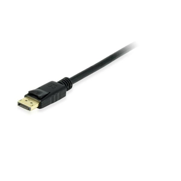 Équipement 119253 Câble de port d'affichage, DisplayPort 1.4, 8K 60Hz et 4K 120Hz, HDR, 3M, noir