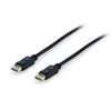 Équipement 119253 Câble de port d'affichage, DisplayPort 1.4, 8K 60Hz et 4K 120Hz, HDR, 3M, noir