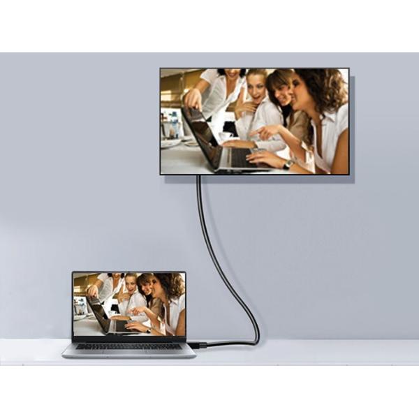 Équipement 119253 Câble de port d'affichage, DisplayPort 1.4, 8K 60Hz et 4K 120Hz, HDR, 3M, noir
