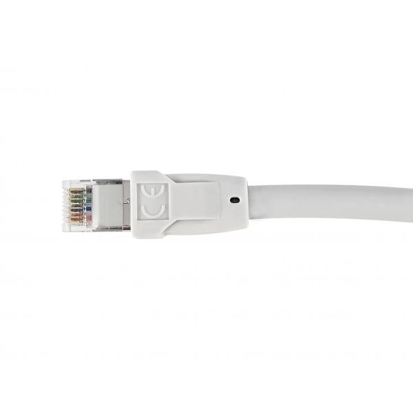 Équipement d'équipement 608012 Cat 8.1 S FTP Patch Cable, 2,0m Gray, 3 m, Cat8.1, S FTP (S-STP) RJ-45, RJ-45, gris