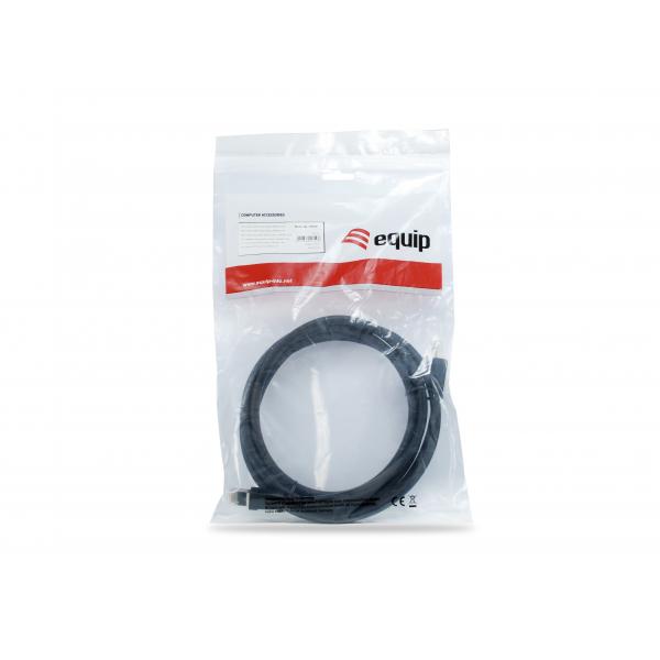 Équipement d'équipement 608051 Câble de patch, Cat8.1, S FTP (S-STP) RJ-45, RJ-45, noir, 2M