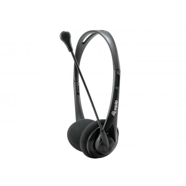 Équipement d'équipement 245302 Casque de chat, 3,5 mm, bande de tête, appelle la musique, le binaural, le rotatif, le noir