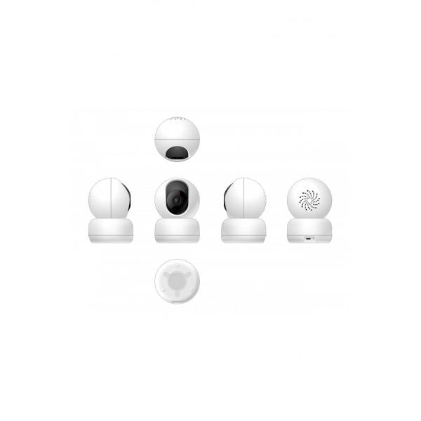 WOX WOX R4040PTZ PTZ CAME INDOOR, WiFi, 1080p, 360 °, Pan Tilt Zoom, blanc