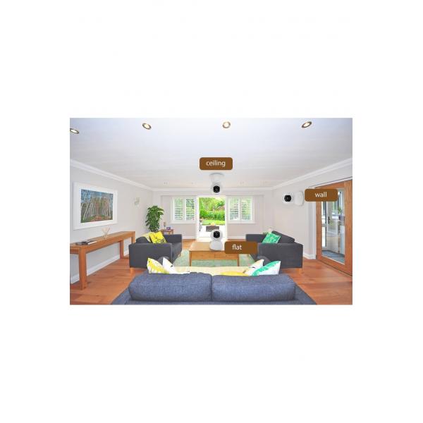WOX WOX R4040PTZ PTZ CAME INDOOR, WiFi, 1080p, 360 °, Pan Tilt Zoom, blanc