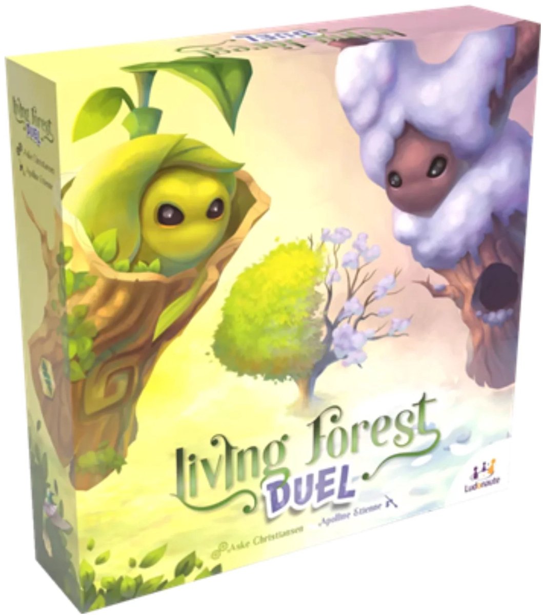 Jeu de société Asmodee Living Forest Duel, jeu stratégique pour 2 joueurs.
