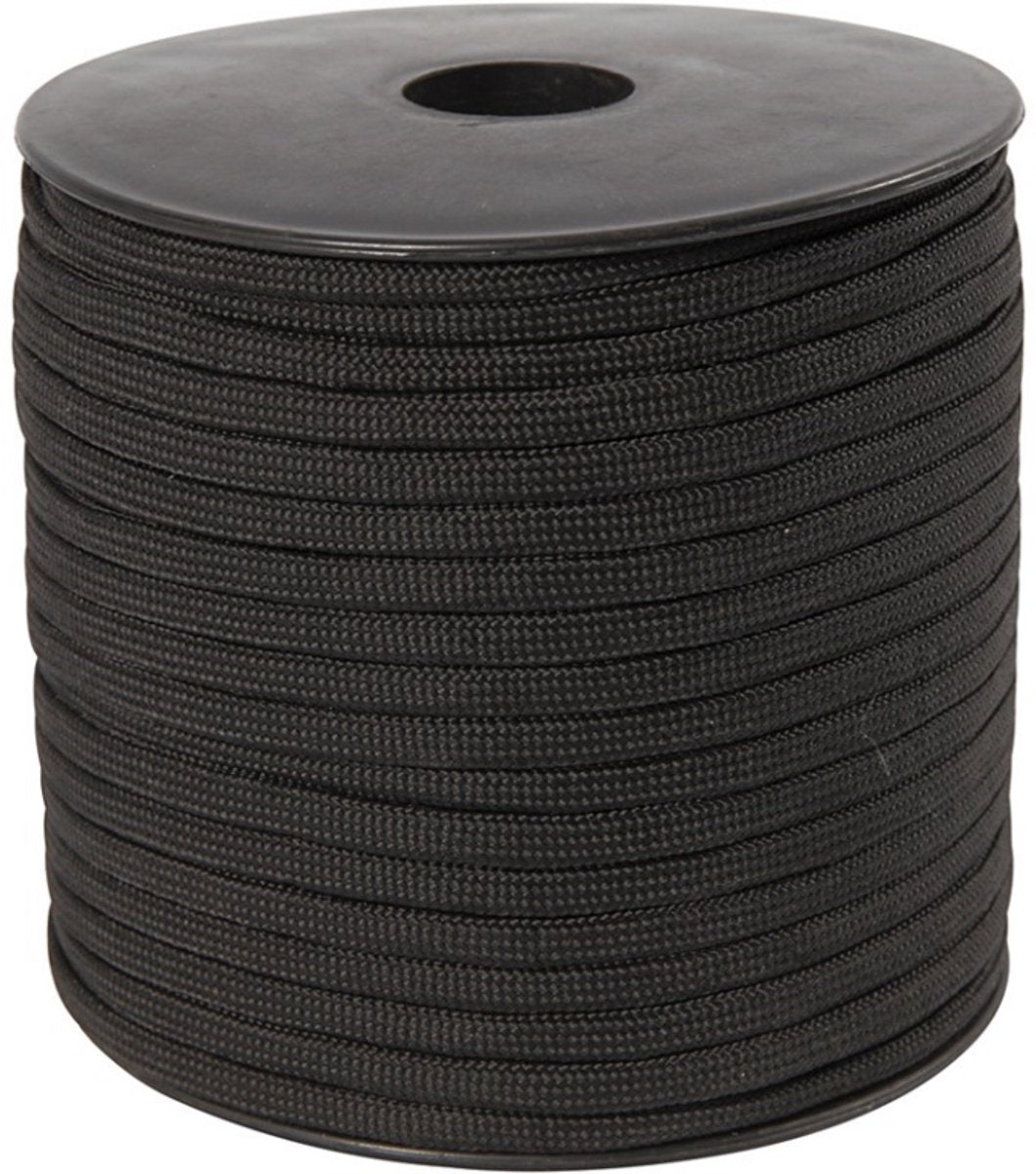 Cordon macramé Creativ company, l: 5 mm, noir, 50 m 1 rouleau