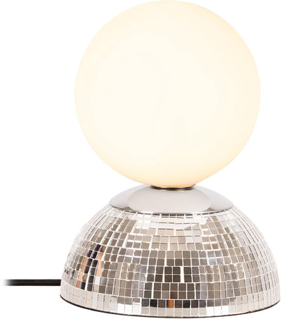 Lucide Glitzer - lampe de table - ø 14 cm - 1xg9 - argent | essentiel