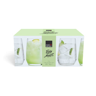 Ensemble de moment en verre Royal Leerdam 6 45cl