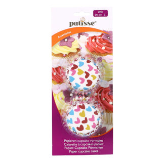 Moules de cupcakes papier patiisse 200 pièces 5 cm