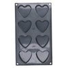 Patisse Starflex Mini Heart Shape 8 compartiments 29 x 17 cm