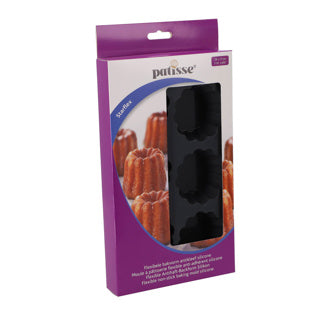 PARISSE Starflex Mini Cake Form 6 compartiments 29 x 17 cm
