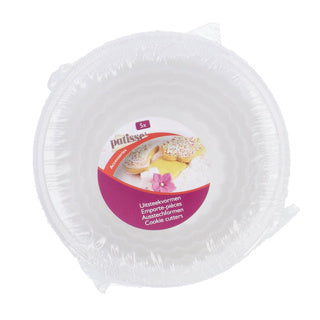 Patisse Patisse fait saillie autour de White de 5 pièces dentelé
