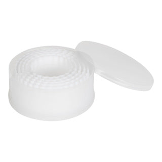 Patisse Patisse fait saillie autour de White de 5 pièces dentelé