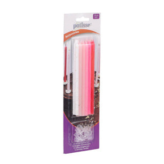 Patisse 12 bougies d'anniversaire 14 cm