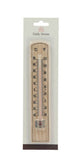 Thermomètre d'ambiance quotidien en bois 20 cm | 12 pièces
