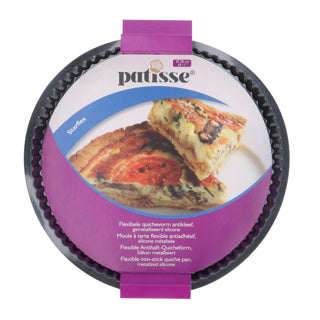 Patisse Patisse Quiche Vorm 28 cm Silicone noir