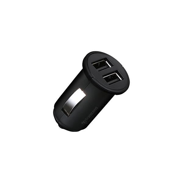 Transcende TRANS TS-DPL3 Double chargeur de voiture USB pour DrivePro, câble 8m 4m, USB Type A à Micro B