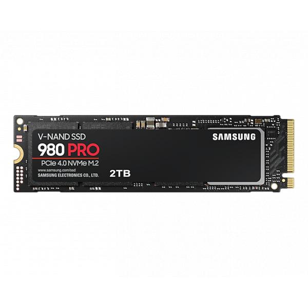 Samsung MZ-V8P2T0BW 980 SSD, 2000 Go, M.2 NVME, PCIe 4.0, 7000 5100 MB, 100 000 IOPS