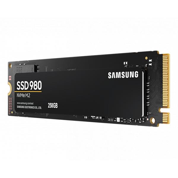 Samsung MZ-V8V250BW 980 SSD, 250 Go, PCIe 3.0, NVME M.2, 2900 1300 MB S