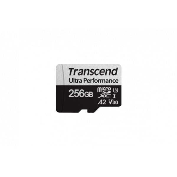 Transcendre TS64GUSD340S 64 Go MicroSD W Adaptateur UHS-I U3 A2 Ultra Performance, 160 80 Mo