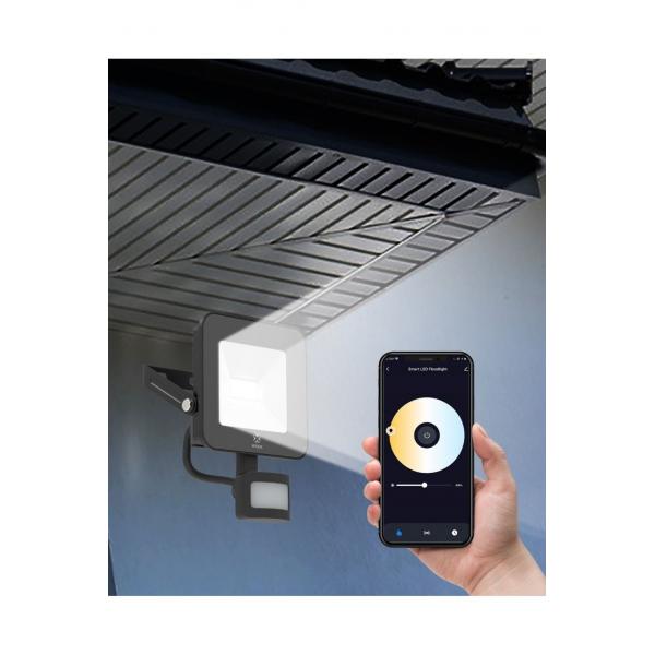 Le projecteur WOX WOX R5113 avec capteur PIR est votre partenaire unique pour la sécurité extérieure.