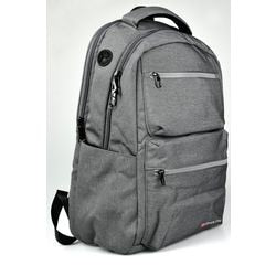 Sac à dos pour ordinateur portable monolith 9113g gris