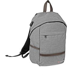 Sac à dos pour ordinateur portable monolith 9117g gris