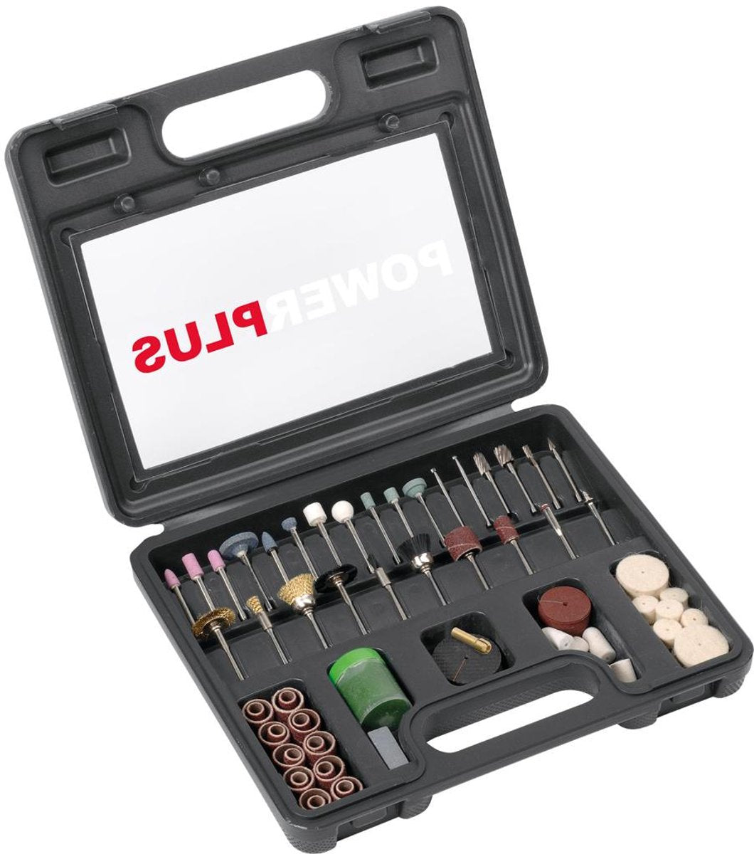 Powerplus set d'accessoires multi-outils powe90600 - applications multi-outils oscillants - adapté pour powx1820 et powx134 - 102 pièces
