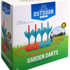 Darts de jardin géants de jeu en plein air, 6dlg.