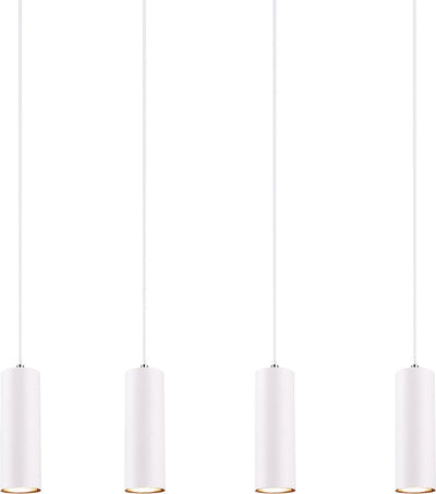 Trio marley - lampe suspendue - blanc - excl. 4x gu10 3w - réglable en hauteur