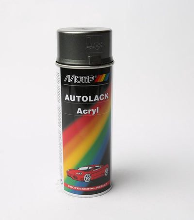 Motip 51043 - bombe aérosol de peinture automobile - gris métallisé - 400ml
