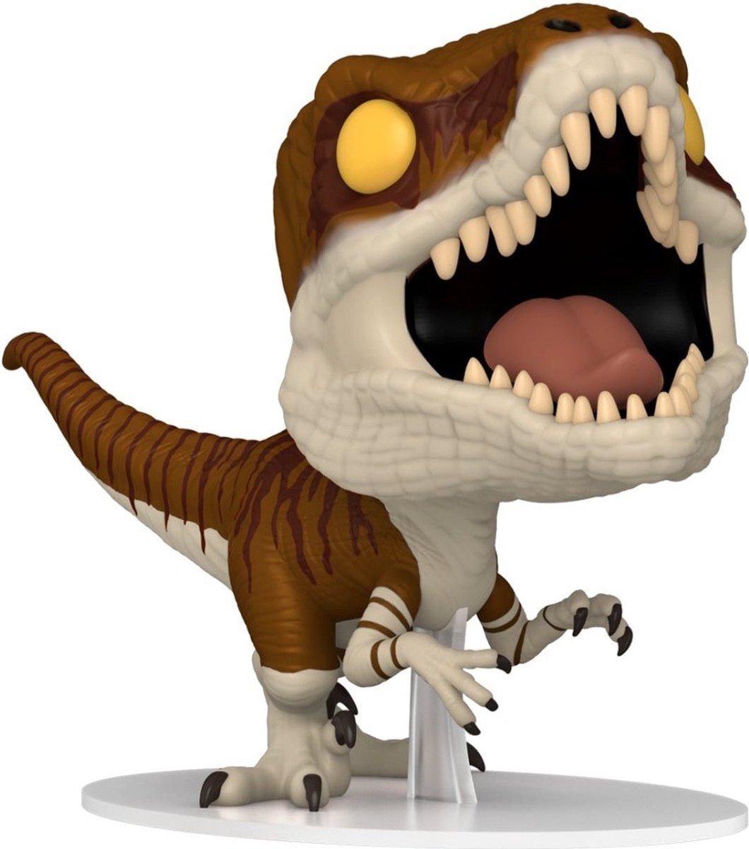 Funko atrociraptor (tigre) - pop ! - Jurassic World 3 : figurine de domination - 9 cm