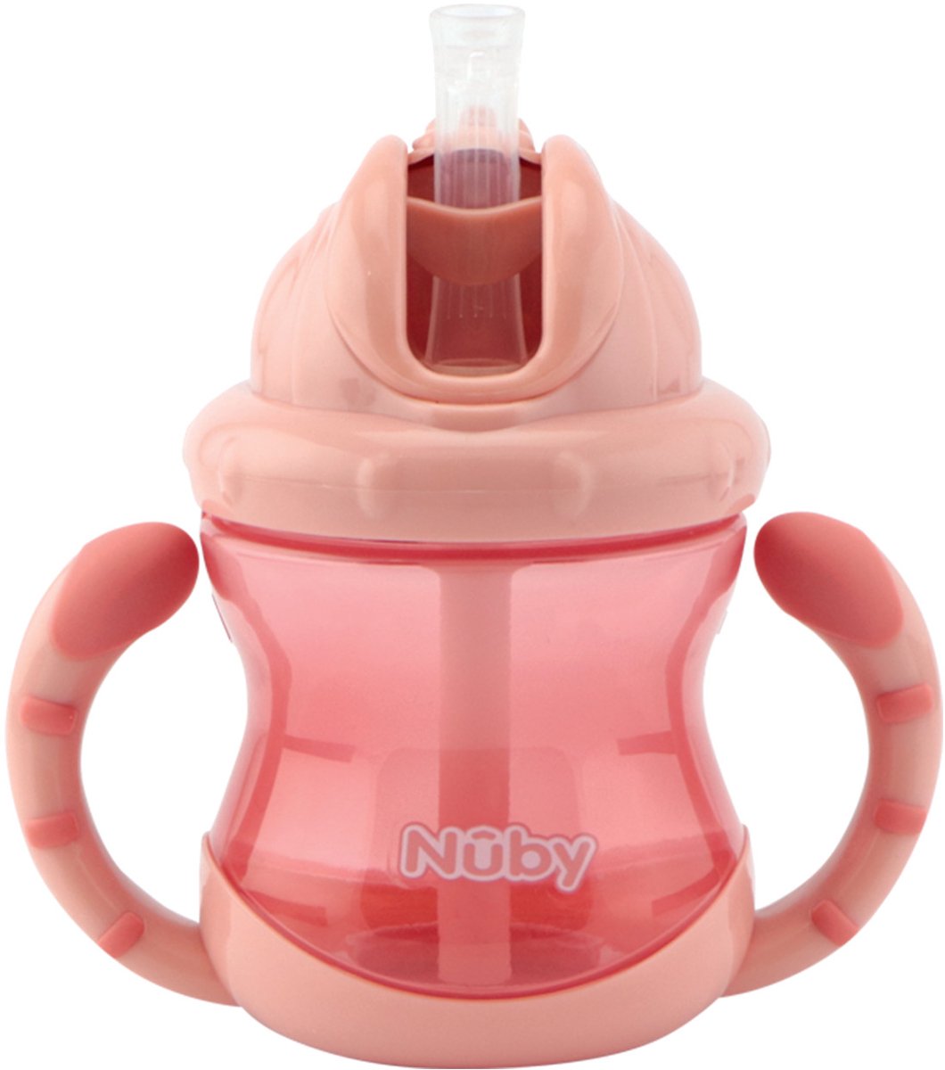 Nûby gobelet nuby flip-it - 240 ml - rose