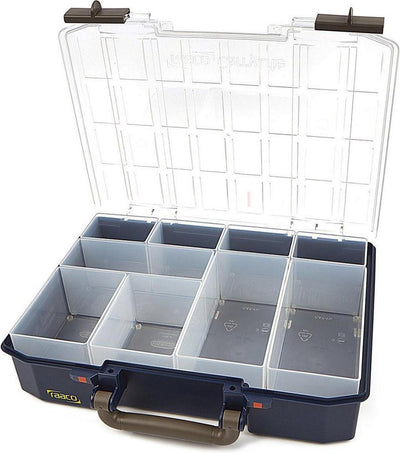 Boîte d'assortiment Raaco - carrylite 80 - avec 9 boîtes d'insertion - 278 x 337 x 79 mm - 143608