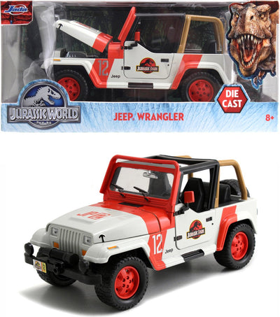 Jada Toys Jada Die Cast Jurassic World 1992 Jeep Wrangler 1:24