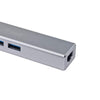 Équipement Équiper 133481 USB-C à 3 ports USB 3.0 Hub avec adaptateur Gigabit