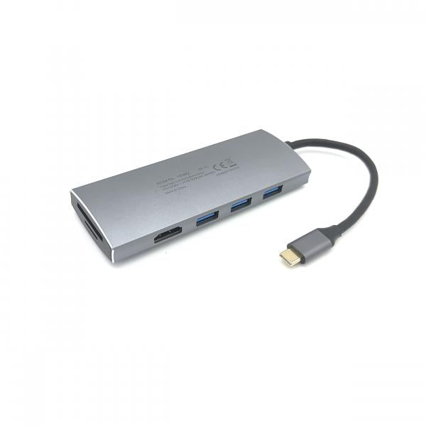 Équipement 133482 USB-C 7in 1 adaptateur multifonctionnel